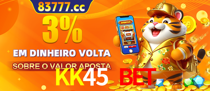 Promoção para baixar e instalar o aplicativo do cassino KK45 BET. O banner oferece uma recompensa de R1aR1aR8, com a imagem de uma cobra sobre moedas de ouro.