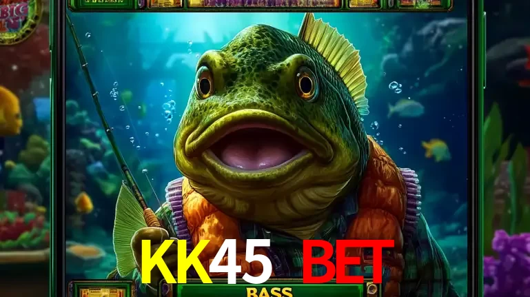 Personagem de peixe pescador do popular jogo de slot com tema de pescaria, uma das emocionantes opções de caça-níqueis para jogar e ganhar no cassino KK45 BET.